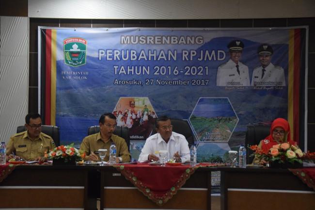 82Musrenbang Perubahan RPJMD Kabupaten Solok Tahun 2016 - 2021.JPG